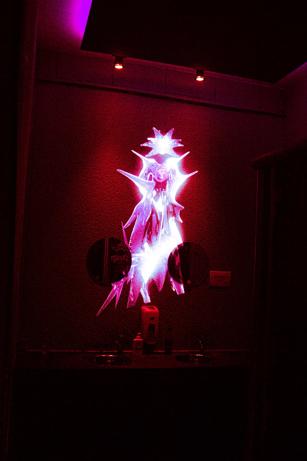 holograms from heaven, installation
